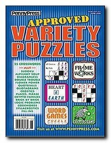 Approved Variety Puzzles Magazine