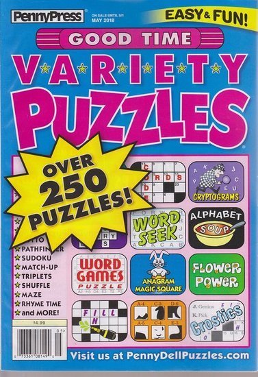 Good Time Variety Puzzles Magazine