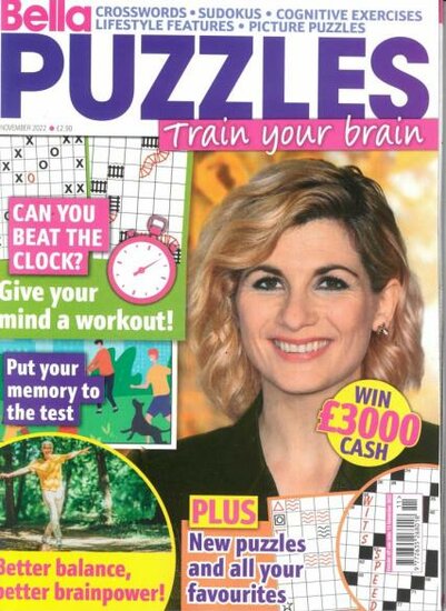 Bella Puzzles Train Your Brain Magazine