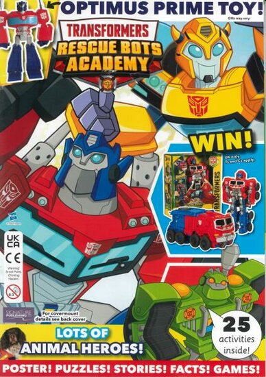 Transformers Rescue Bots Magazine