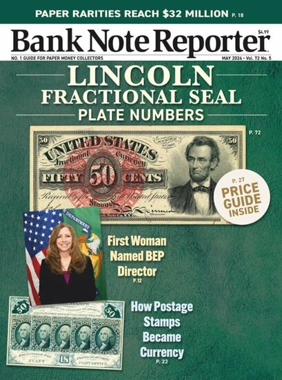 Bank Note Reporter Magazine