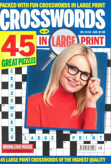 Crosswords in large print Magazine