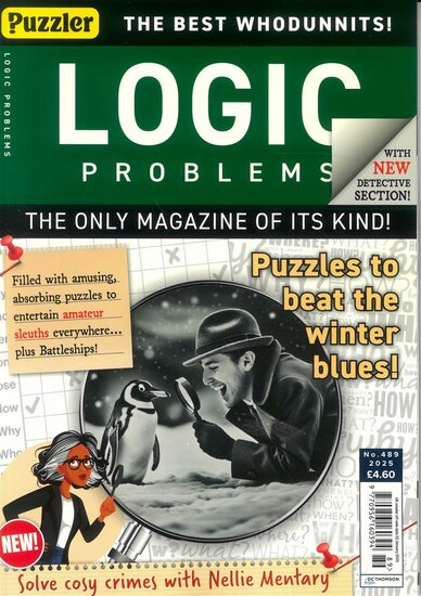 Puzzler Logic Problems Magazine