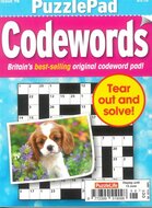 Puzzlelife PuzzlePad Codewords Magazine