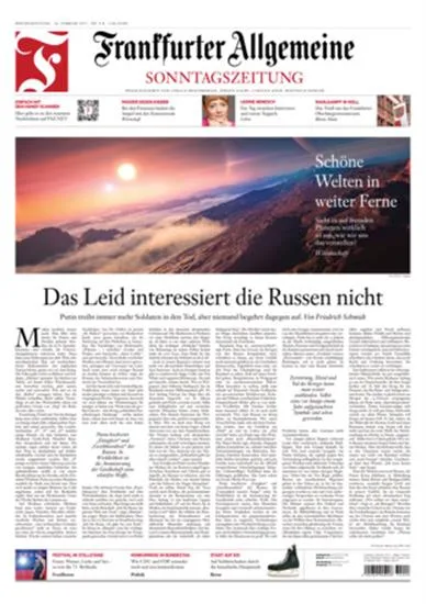 Frankfurter Allgemeine Sonntagszeitung (alemán)