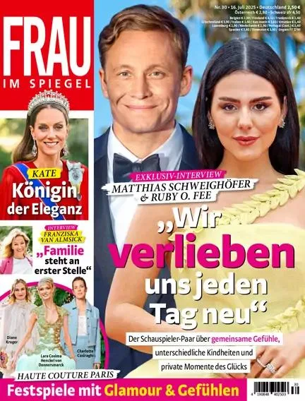 Frau im Spiegel (alemán)