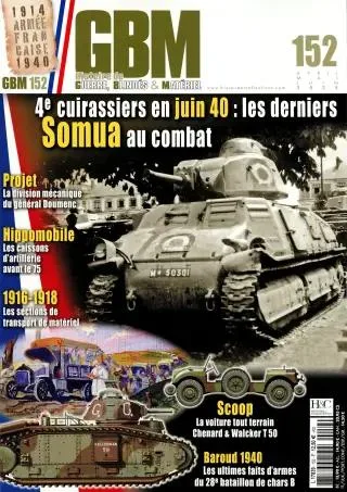 Guerres blindés et matériels – GBM (francés)