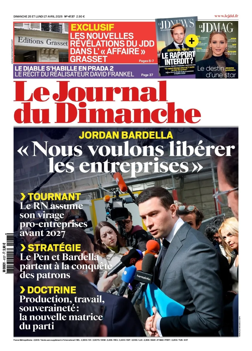 Le Journal du Dimanche Newspaper (francés)