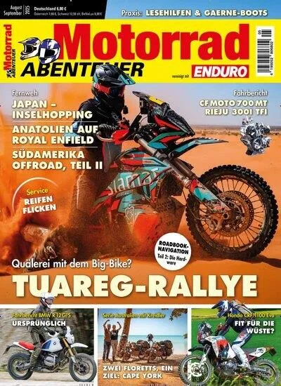 Motorrad Abenteuer (alemán)